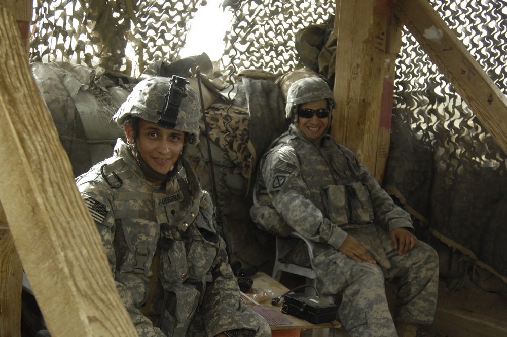 Soldiers from Ft. Drum Pull Daily Duties