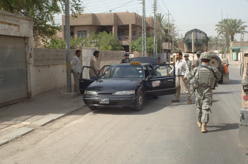 Soldiers from 4th Brigade Combat Team, 1st Infantry Division Act On Tip