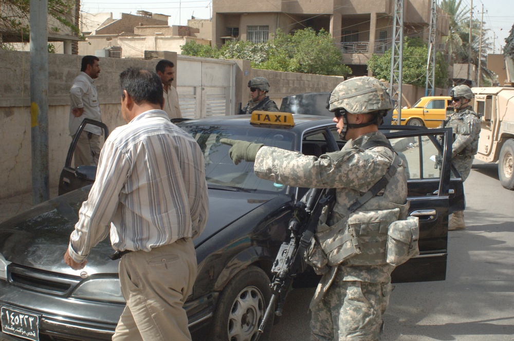 Soldiers from 4th Brigade Combat Team, 1st Infantry Division Act On Tip