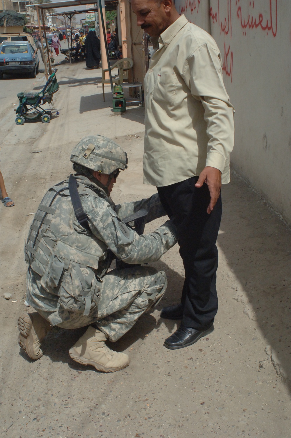 Soldiers from 4th Brigade Combat Team, 1st Infantry Division Act On Tip