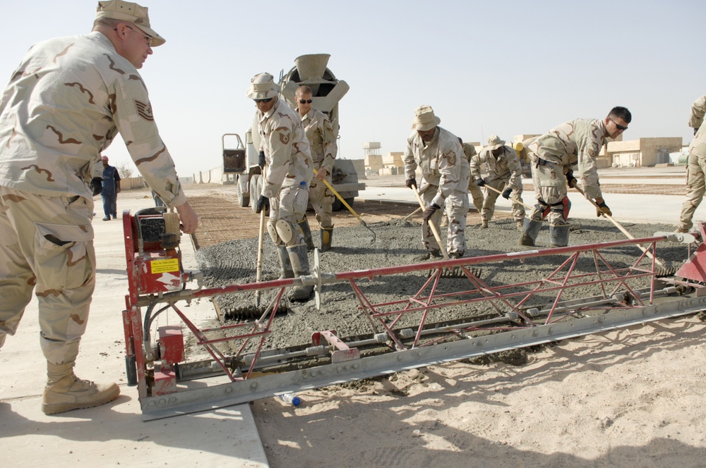 407th Expeditionary Civil Engineering Squadron Builds Drillpad