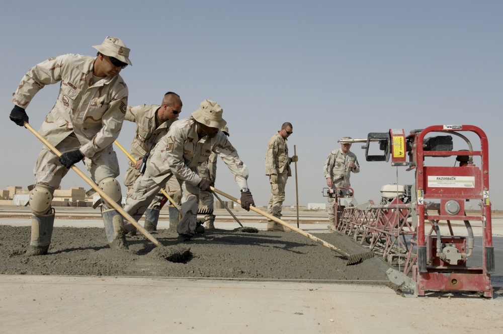 407th Expeditionary Civil Engineering Squadron Builds Drillpad
