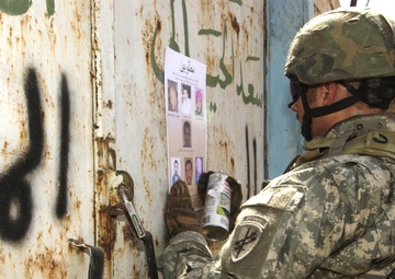 Soldiers Sweep and Search During Operation Ant Hill