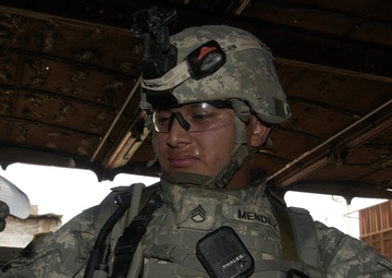 Soldiers Sweep and Search During Operation Ant Hill