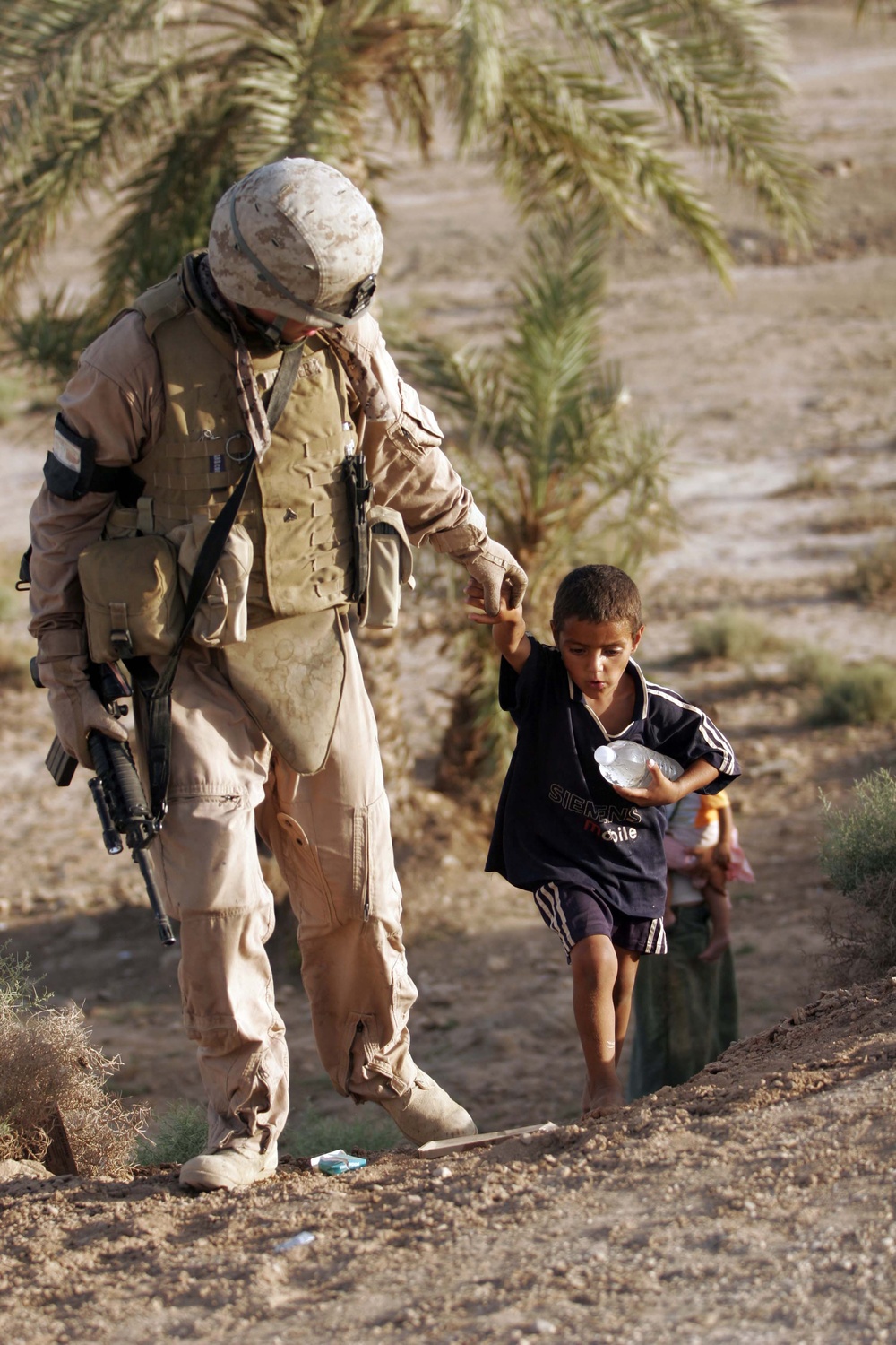 Marines at Camp Taqaddum Interact With Surrounding Community