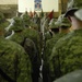 Soldiers pay their final  respects