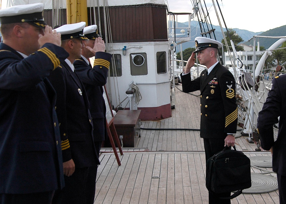 USS Emory S. Land visits Montenegro