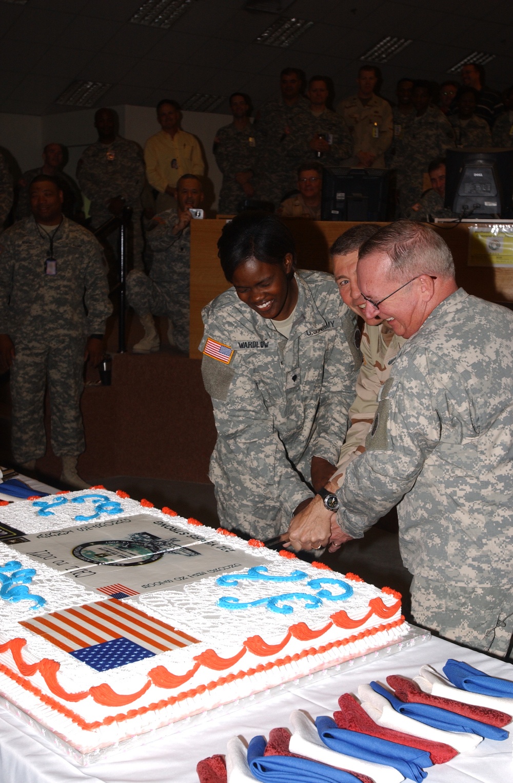 Army Birthday Cake-Cutting Ceremony