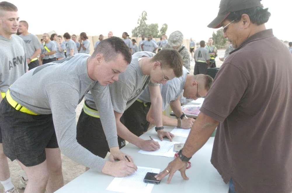 3rd Heavy Brigade Combat Team holds Army Birthday Fun Run