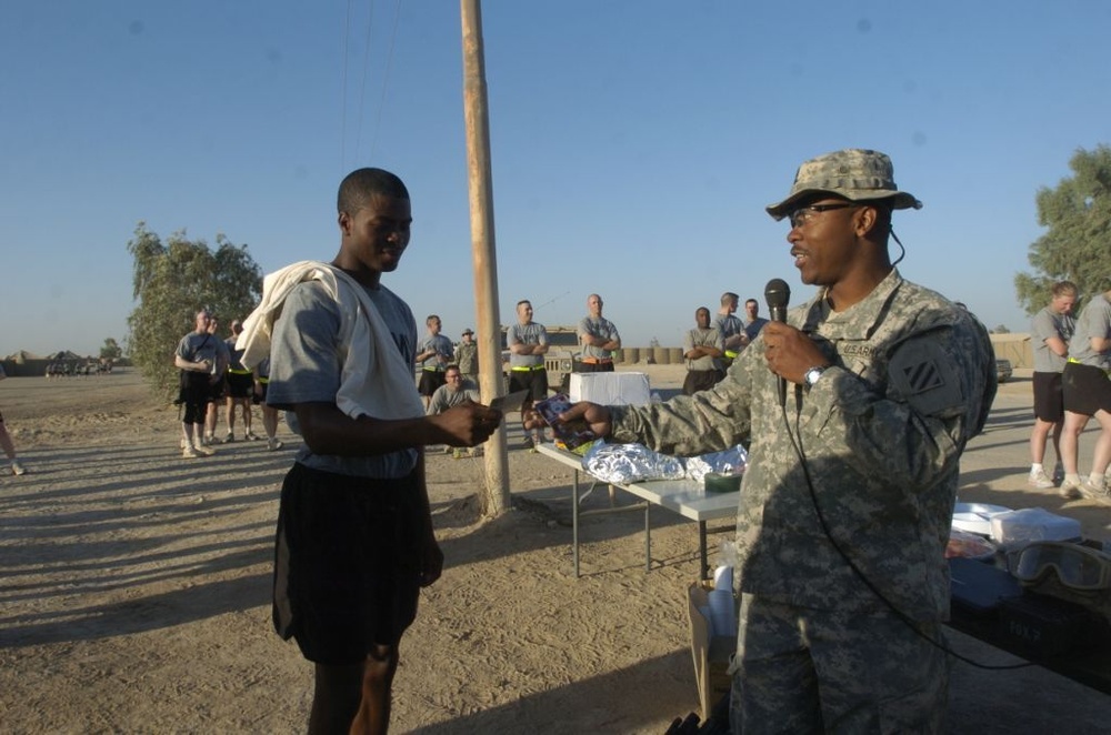 3rd Heavy Brigade Combat Team holds Army Birthday Fun Run