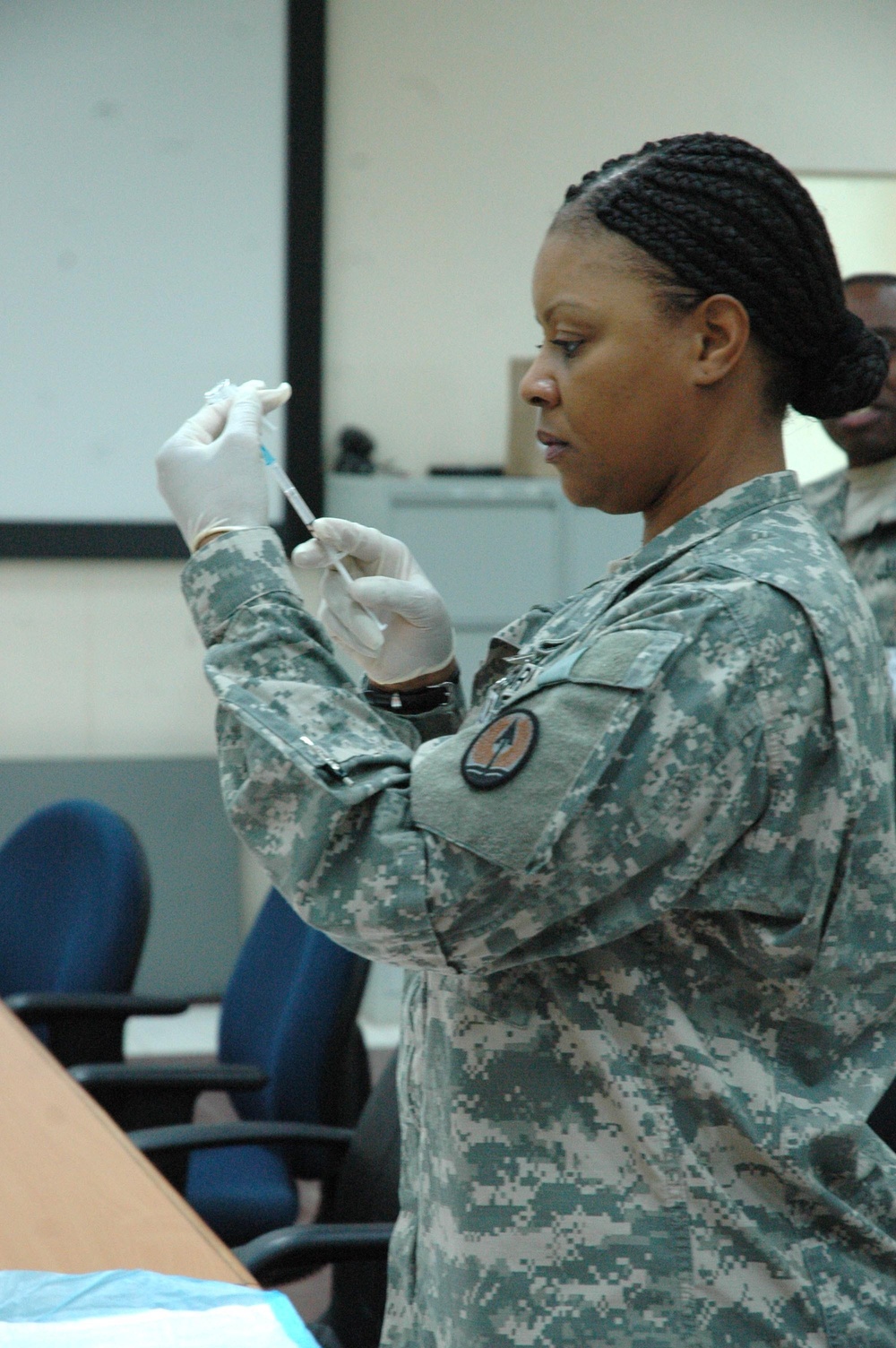 Troops Receive Anthrax Vaccines