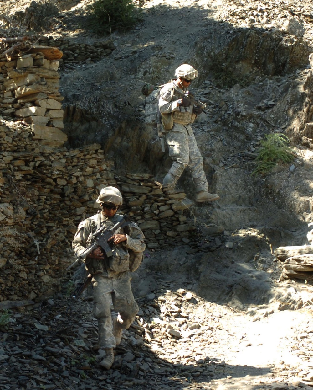 Battle Company makes presence known