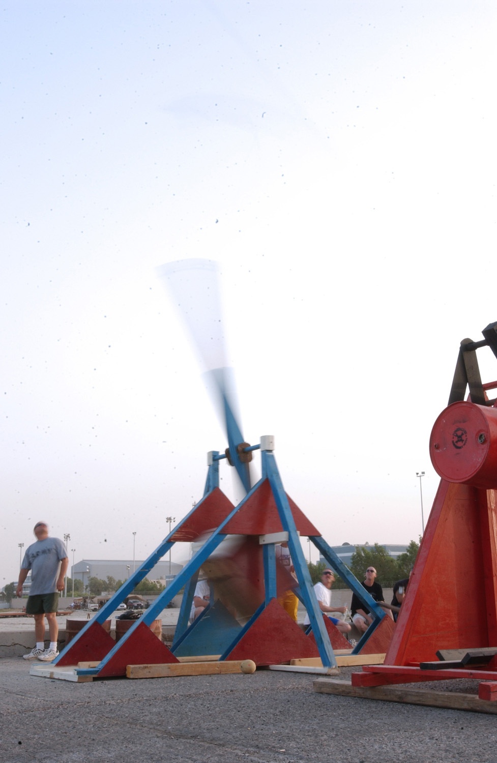Trebuchet competition helps Artillery troops get in touch with roots