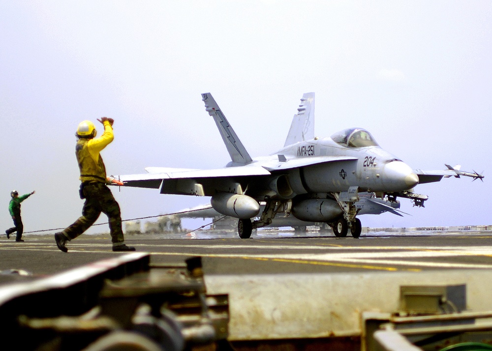 USS Enterprise Carrier Qulification