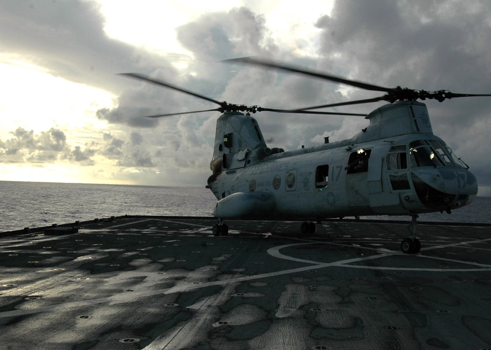 USS Tortuga Deck Landing Qualifications