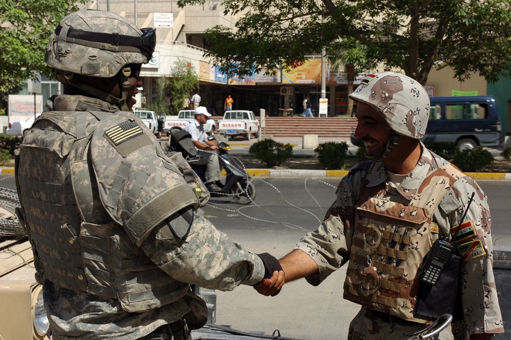 Black Hawk troops use more than body armor to keep each other safe