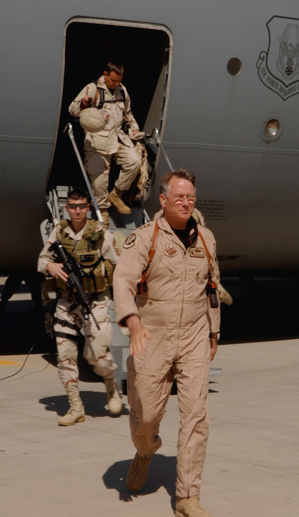 Air Force Reserve Chief of Staff in Balad