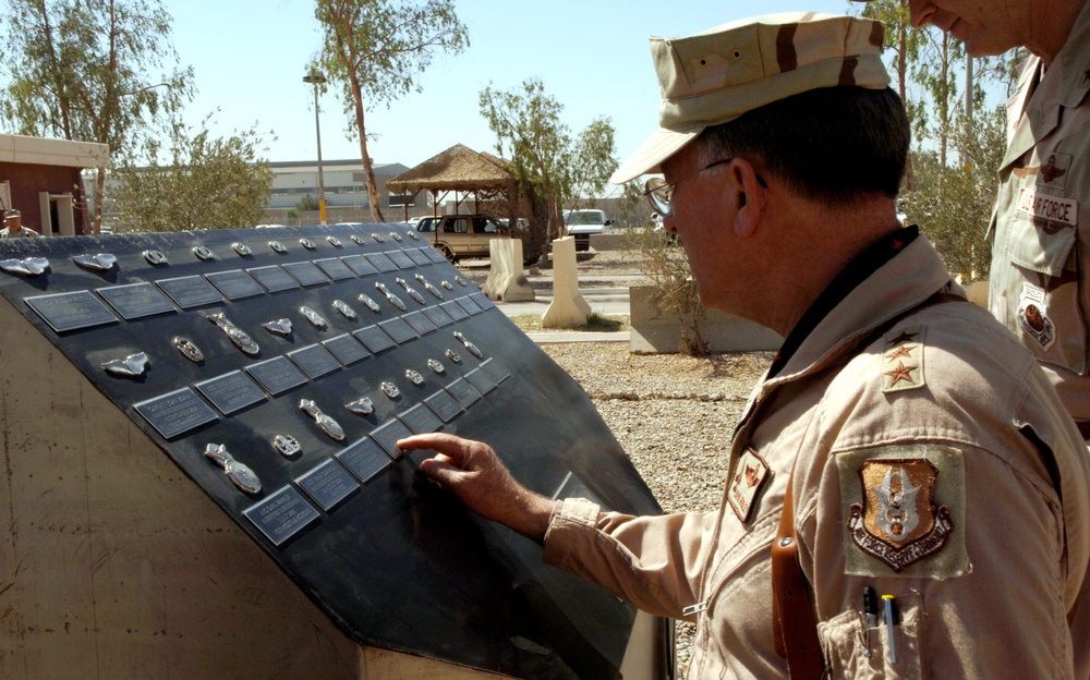 Air Force Reserve Chief of Staff in Balad