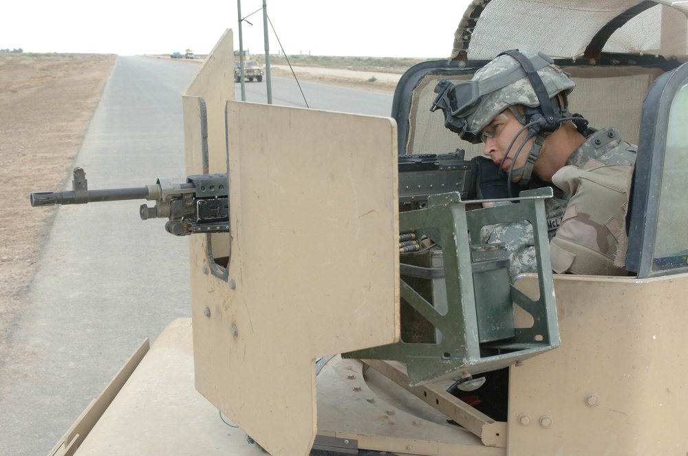16th MPs PSD Ensures Convoys Arrive Intact