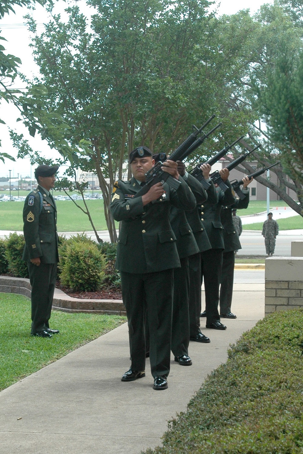 Final farewells for First Team troopers