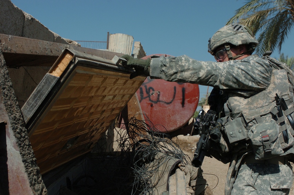 1-30th Inf. Heats Up Arab Jabour