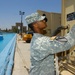 Soldiers Build Pool for Prosperity