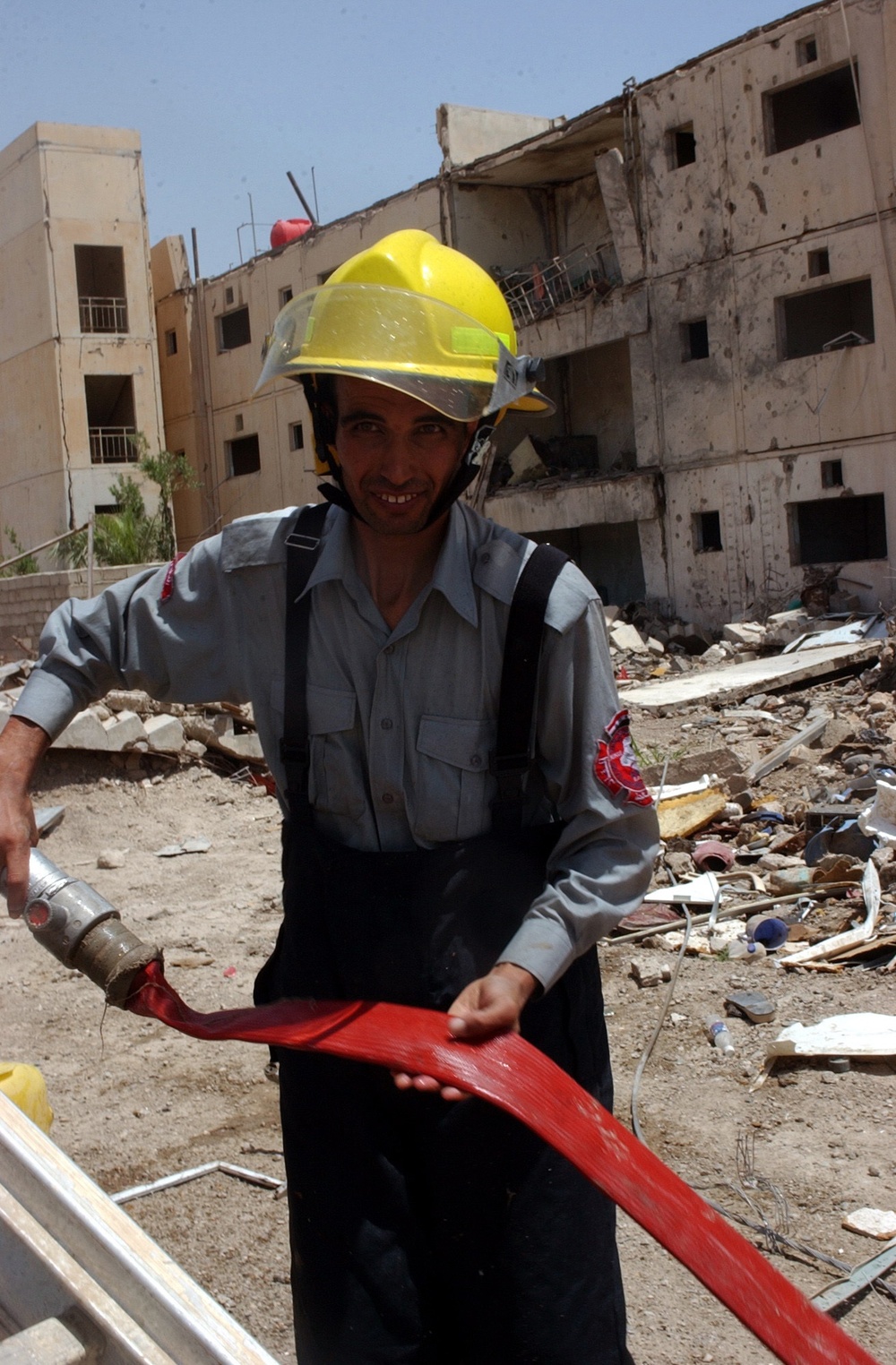 Iraqi First Responders perform Mass Casuality Excercise