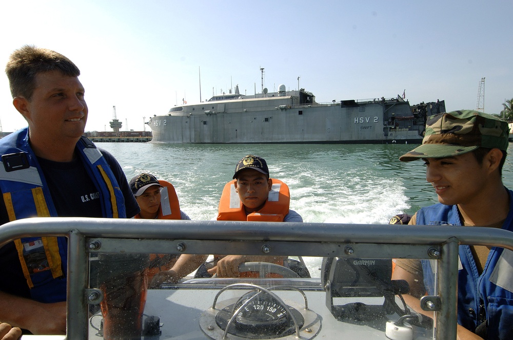 Navy, Coast Guard Train Guatemalan Personnel