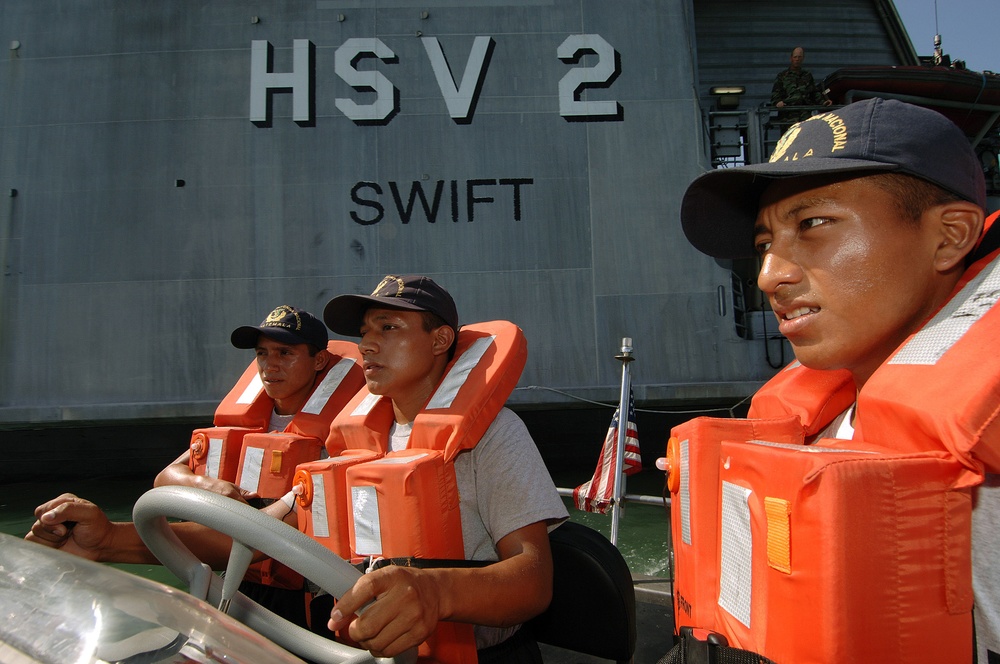 Navy, Coast Guard Train Guatemalan Personnel