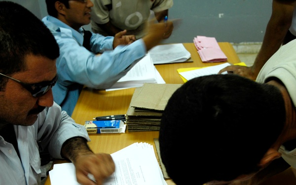 Yusufiyah-area Men Flock to IP Recruitment Drive