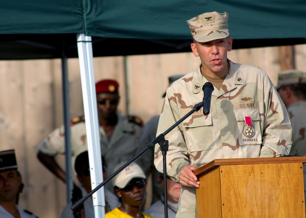 Horn of Africa change of command