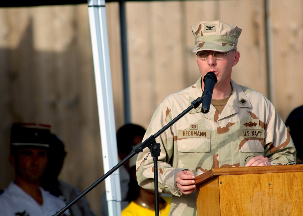 Horn of Africa change of command
