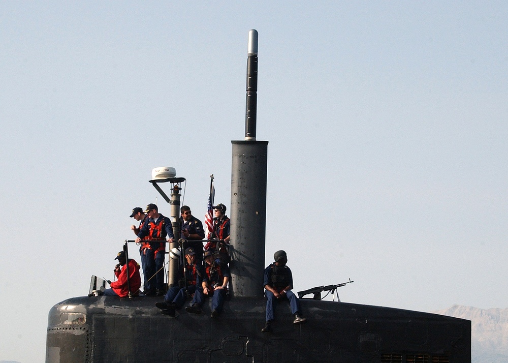 USS Scranton Arrives In Greece