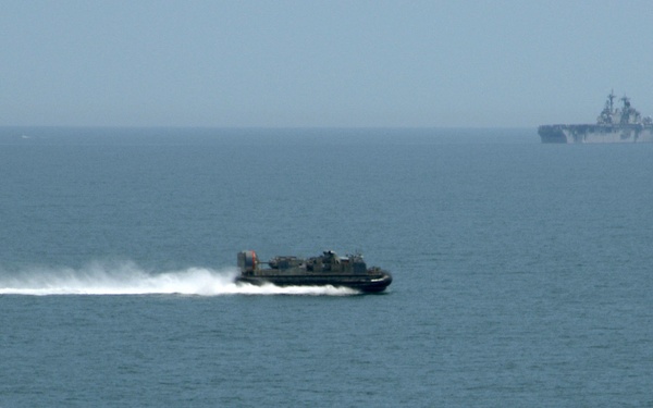 LCAC Manuevering Exercises