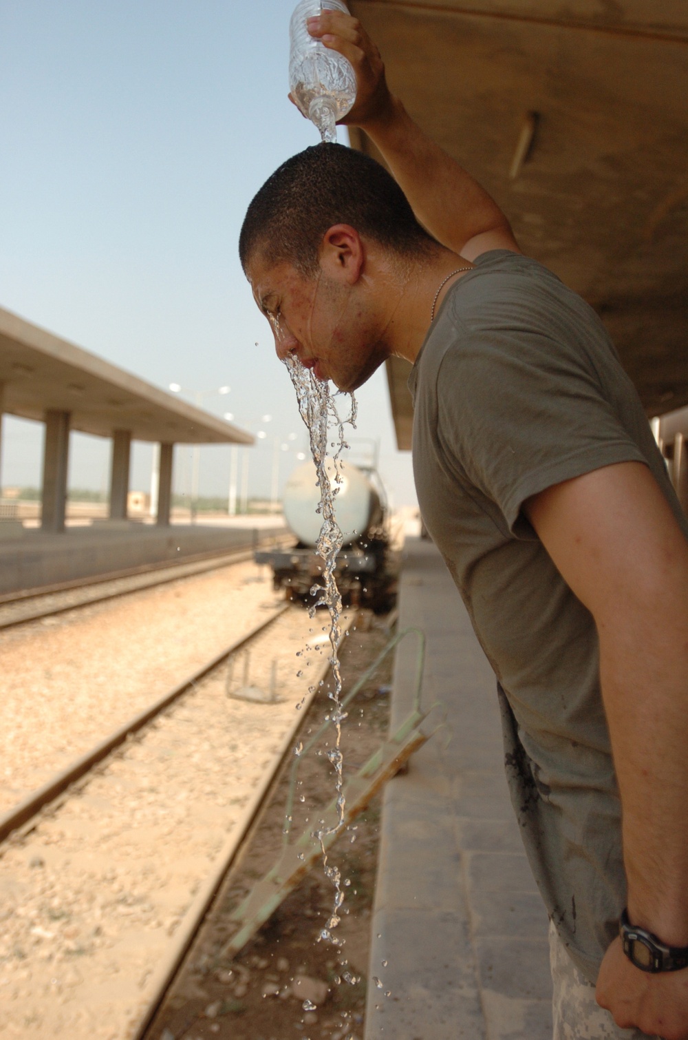 1st Cav. Soldiers Work With Iraqi Police