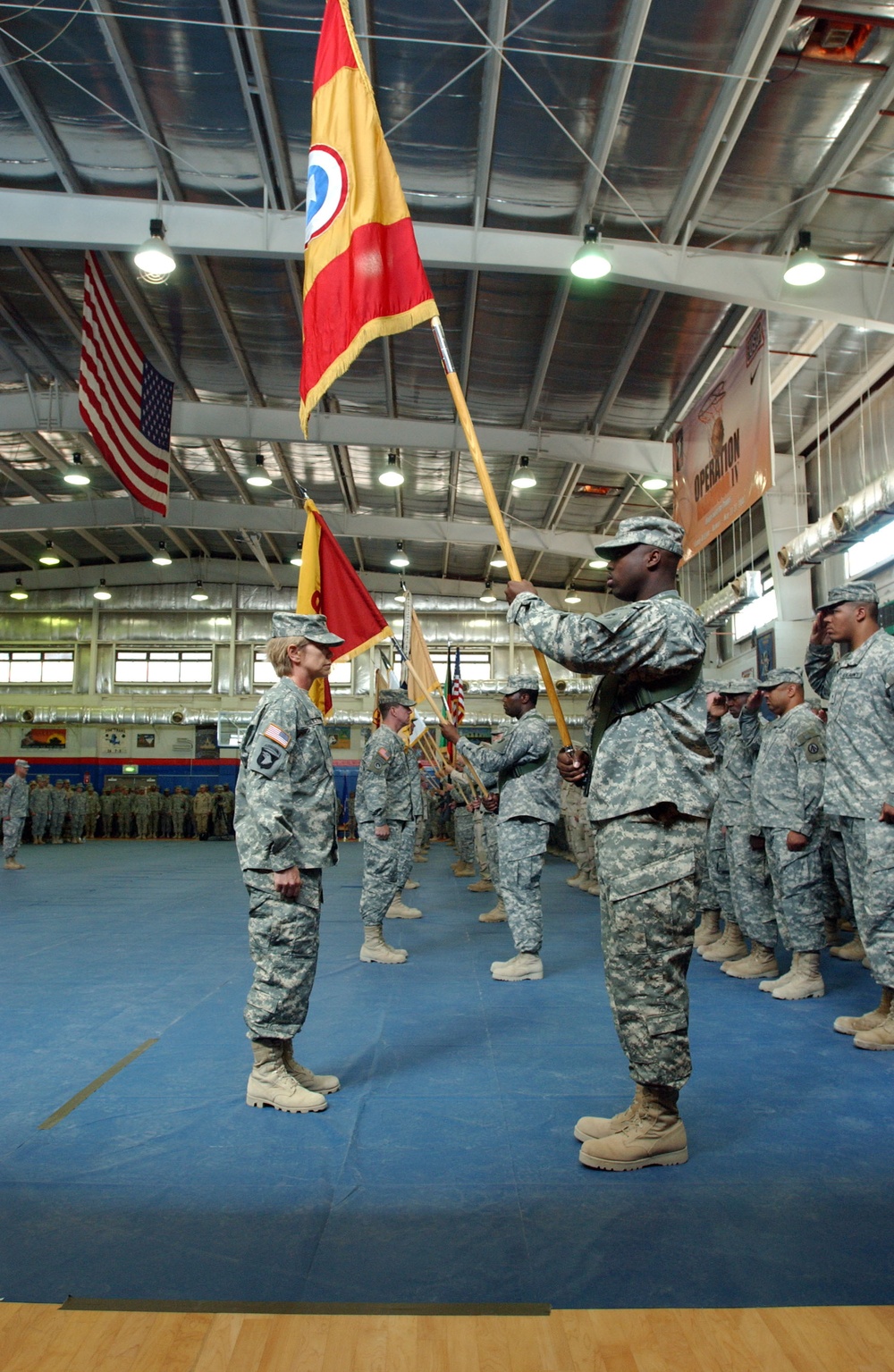 1st TSC takes the reins