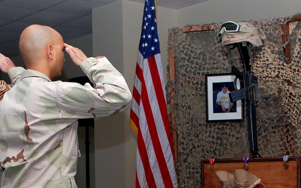 Airmen, Soldiers pay respects to fallen comrade in arms