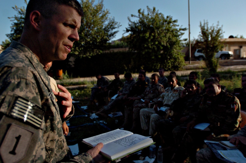 Cooperative effort in Adhamiyah