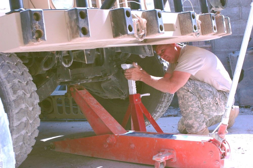 Navy mechanics keep missions rolling at PRT Farah