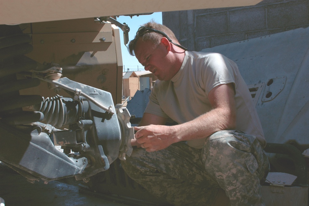 Navy mechanics keep missions rolling at PRT Farah