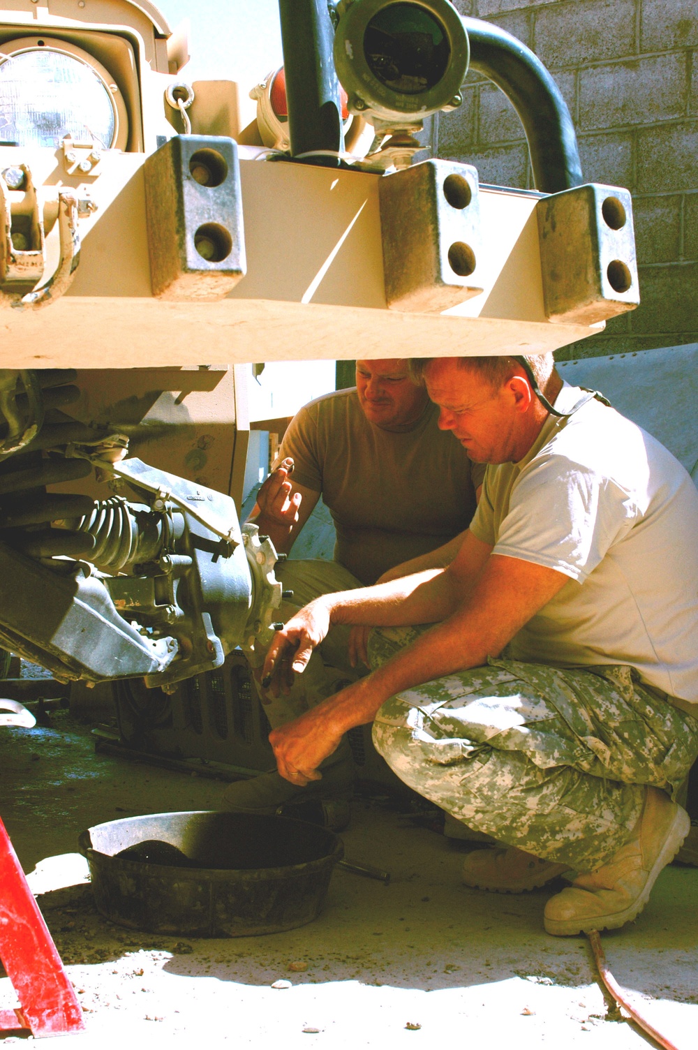 Navy mechanics keep missions rolling at PRT Farah