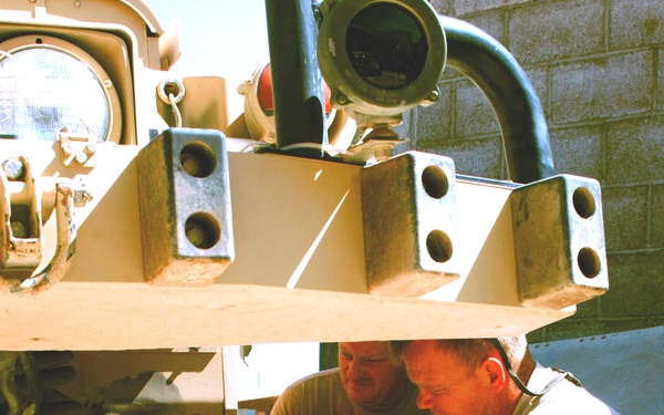 Navy mechanics keep missions rolling at PRT Farah