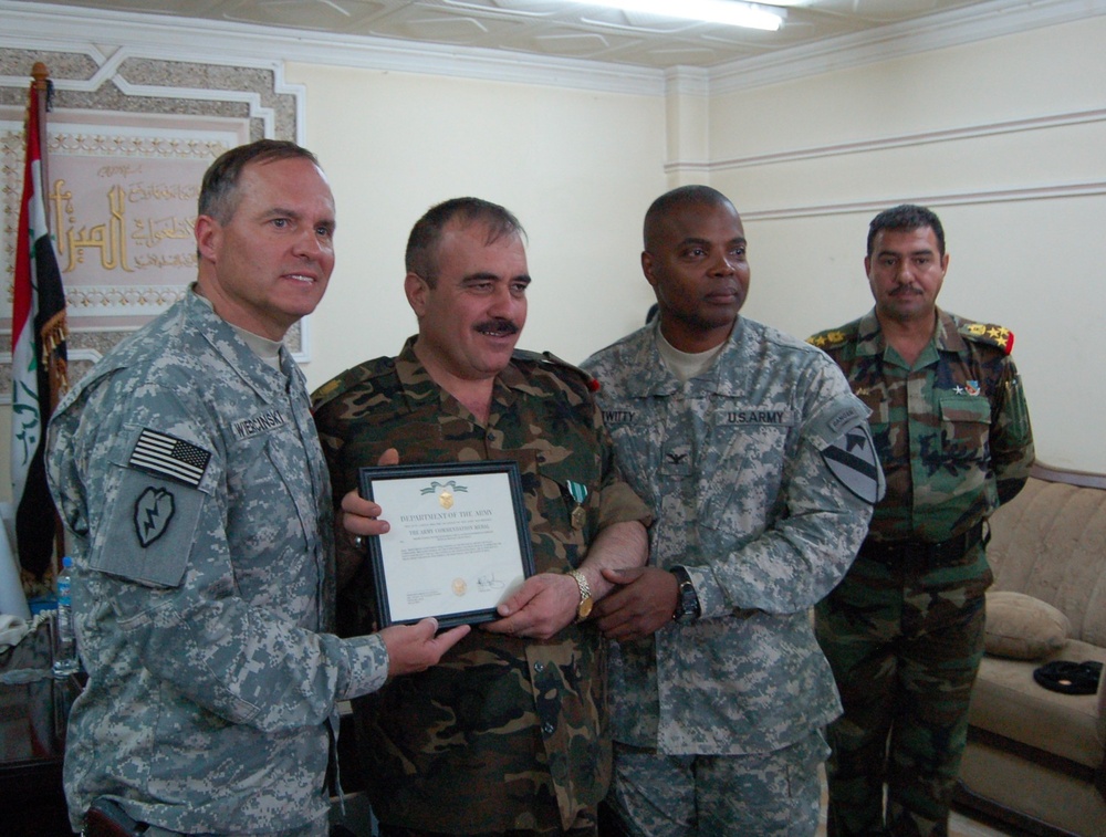 Iraqi 'heroes of Mosul' recognized for outstanding leadership