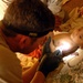 Medic Treats Iraqi Child During Arrowhead Ripper