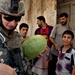 Paratrooper Gets Tasty Treat on Foot Patrol