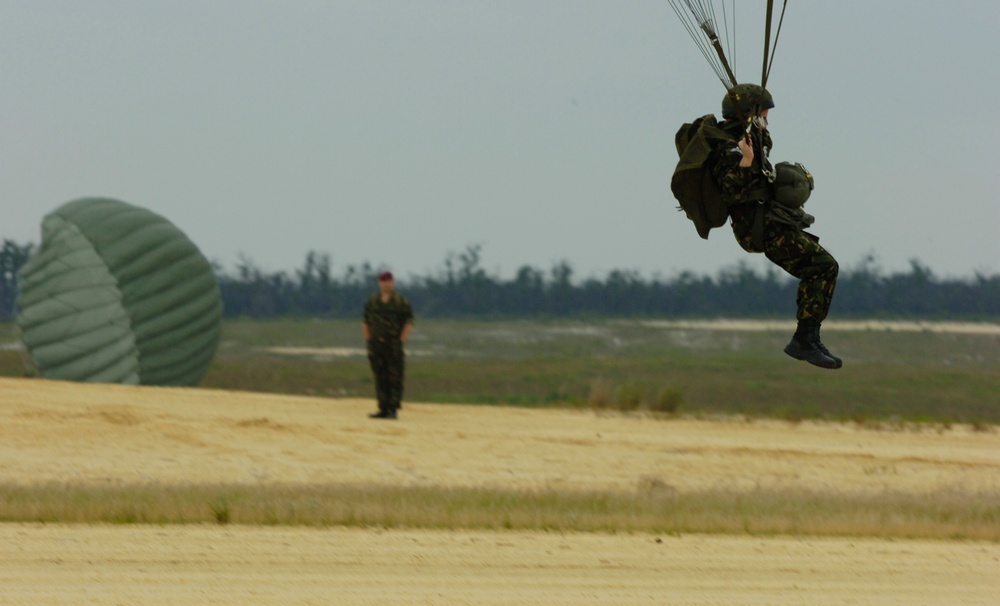 British Army Training at Fort Dix