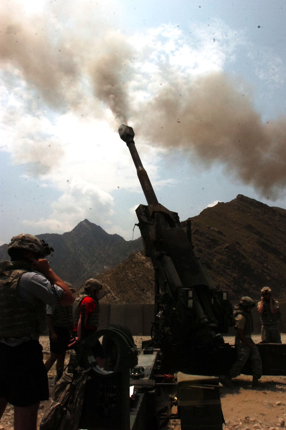 Big Guns Play Big Part in Eastern Afghanistan