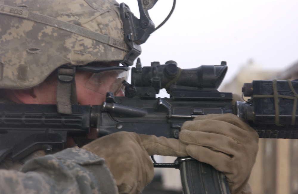 1st Cavalry Soldiers in Baqubah