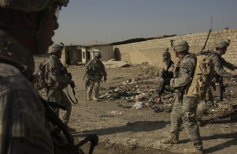 1st Cavalry Soldiers in Baqubah