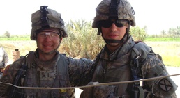 Soldier trades teaching for infantry life